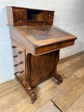 Victorian Mahogany Davenport