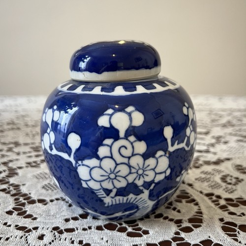 Vintage chinese blue white - blue,