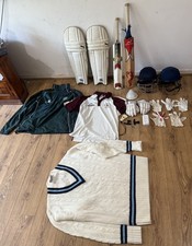 Cricket Bundle Woodworm Gray Nicolls Kookaburra Puma Slazenger Readers Bat Pads