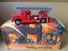 MATCHBOX COLLECTIBLES FIRE ENGINE YFE05 - MERCEDES LADDER