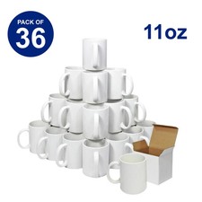Pack white plain mugs - white,