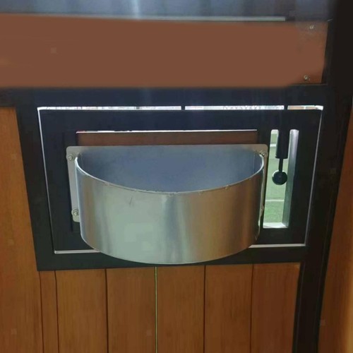 Horse feed bucket trough - horse,
