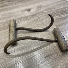 Antique Hooks Hay Bale Tools