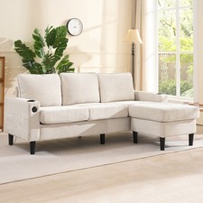 Fabric sectional sofa - sectional,