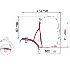 F45 Adapter Kit Trafic/Vivaro