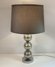 Table Lamp 3 Ball Crackle