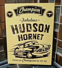 Hudson Hornet Metal Sign
