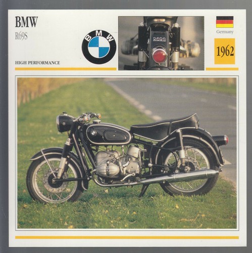 1962 bmw r69s 600cc german - bmw,
