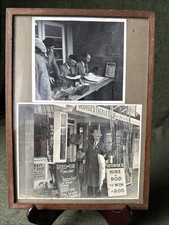 Vintage framed 2x old