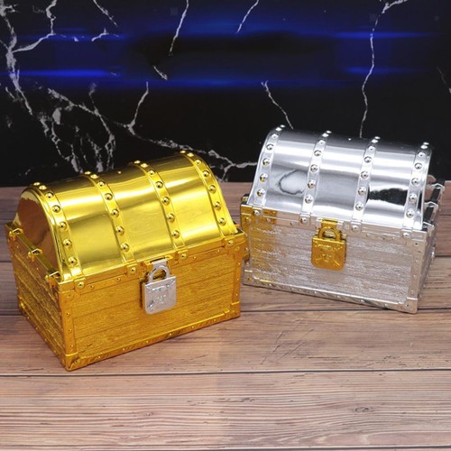 Large pirate treasure chest - , as