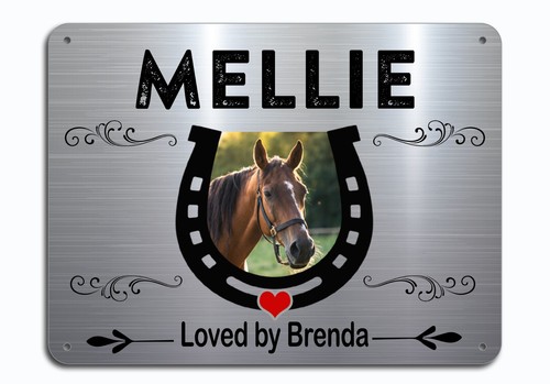 Personalised horse name photo - personalised,