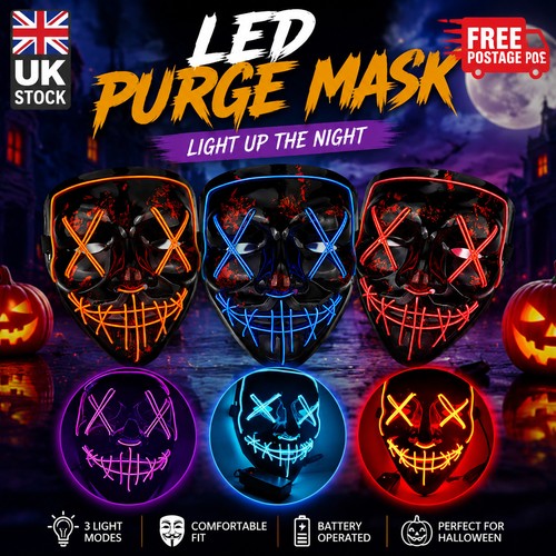 Led purge mask - mask, up