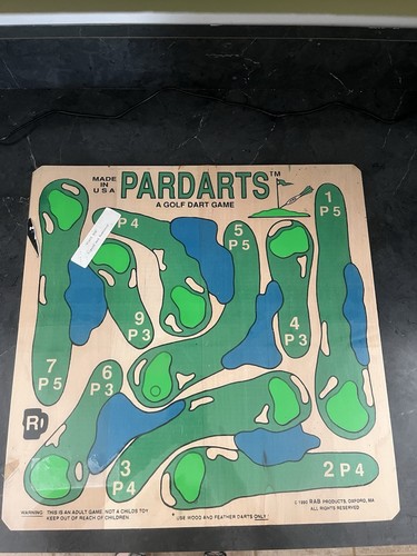 Rare vintage wooden pardarts - rare,