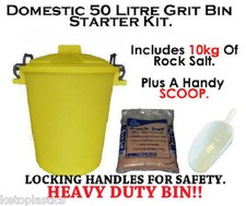 50L GRIT BIN - OUTDOOR USE FOR