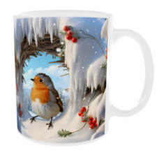 Christmas Winter snow Robin