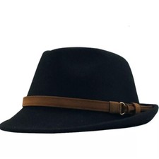 Mens Women Fedora Hat Jazz
