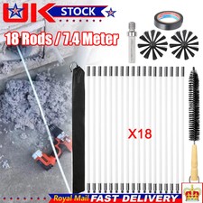 25Pcs Chimney Sweep Set Flue