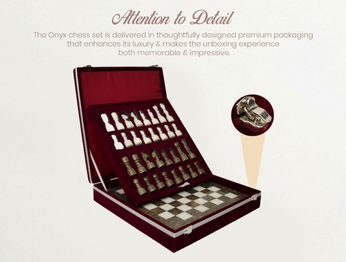 Handmade marble chess set - handmade, –