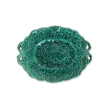 Vintage Green Majolica Style