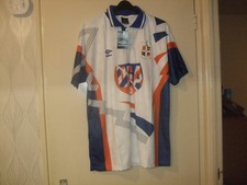 New Umbro Luton Town 199-1992 Home Short Sleeve  Shirt Size XXL Re-Issue
