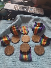 6 WW1 VICTORY MEDALS