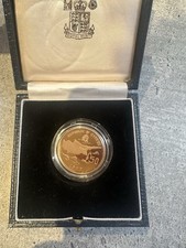 Gold Coin, Cyprus, 1977, UNC, Makarios, 50 Pounds 91.7%, 15.98 gr Gold Coin