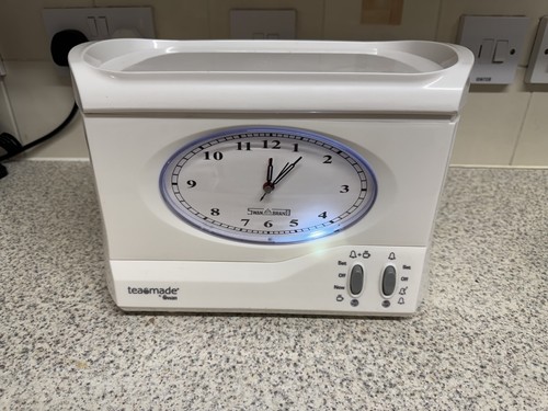 Retro swan teasmade alarm - retro,