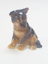 LOVELY VINTAGE ROYAL COPENHAGEN ALSATIAN PUPPY DOG PORCELAIN FIGURINE No 754