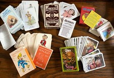 Vintage card packs - ,, happy