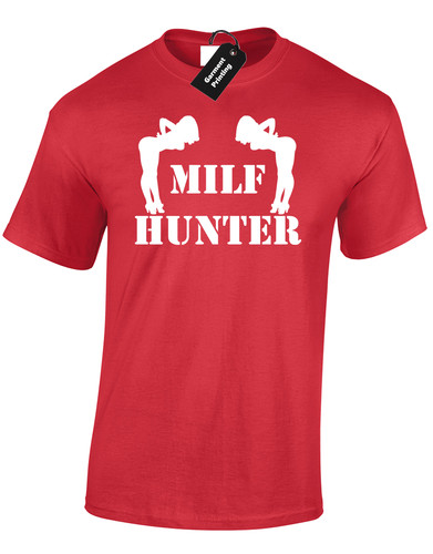 Milf hunter mens shirt tee - mens,