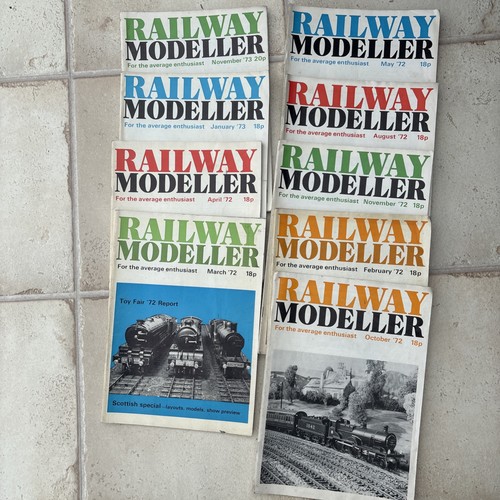 Railway modeller magazines - modeller,