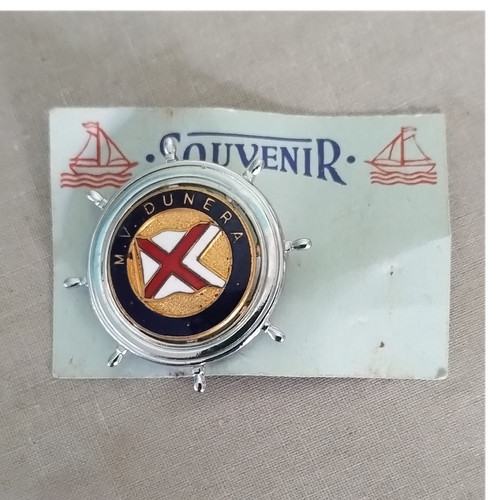 Dunera souvenir pin badge - pin,