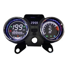 Motorcycle Digital Gauge Clear