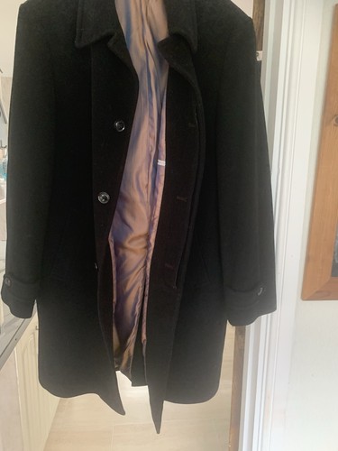 Men wool overcoat - men's,