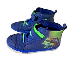 Trainers Boy's Dinosaur Theme Next UK Size 11 Blue/Green