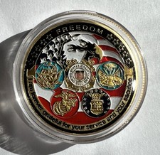 Freedom Military Tribute Coin