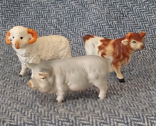 Vintage bone china miniature - bone,