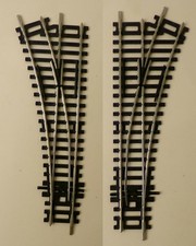 PECO Turnout Setrack ST-240 Right or ST-241 Left Turnouts/ Points excellent