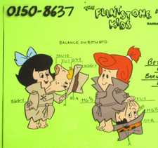 1986 FLINTSTONES KIDS