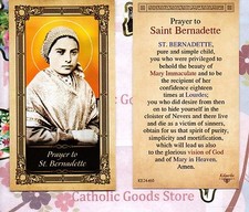 St. Bernadette + Prayer to