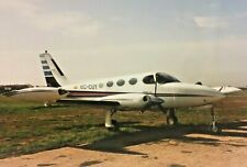 Vintage Photo Cessna C340 EC-CUT Twin Piston Aircraft Plane Spotting Travel