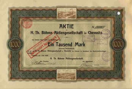 Böhme chemie veb fewa - fewa, 1909