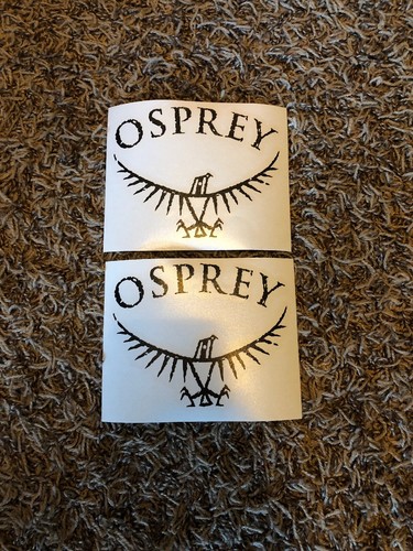 Osprey sticker decal black - 2,