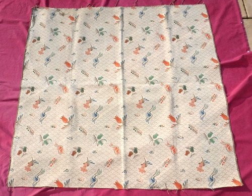 Vintage tapestry fabric - vintage,