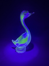VTG Murano Glass Duck Ornament