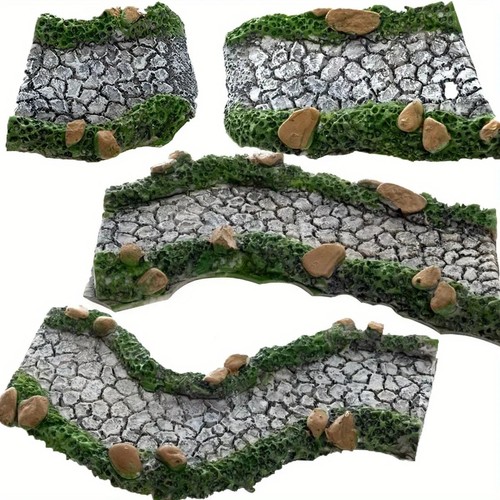 Miniature stone path model - stone,