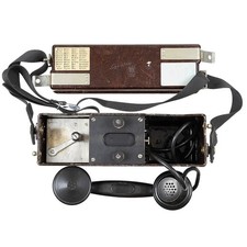 Ex Army Surplus German Ericsson FI Field Phone WWII Collector Reinactment