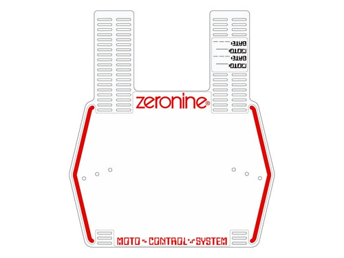 Zeronine bmx number - zeronine, plate
