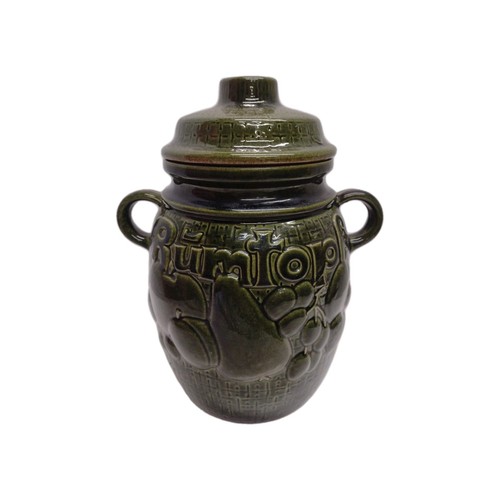Vtg green rumtopf - green,
