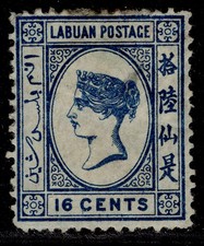 North borneo labuan qv sg10 - -,